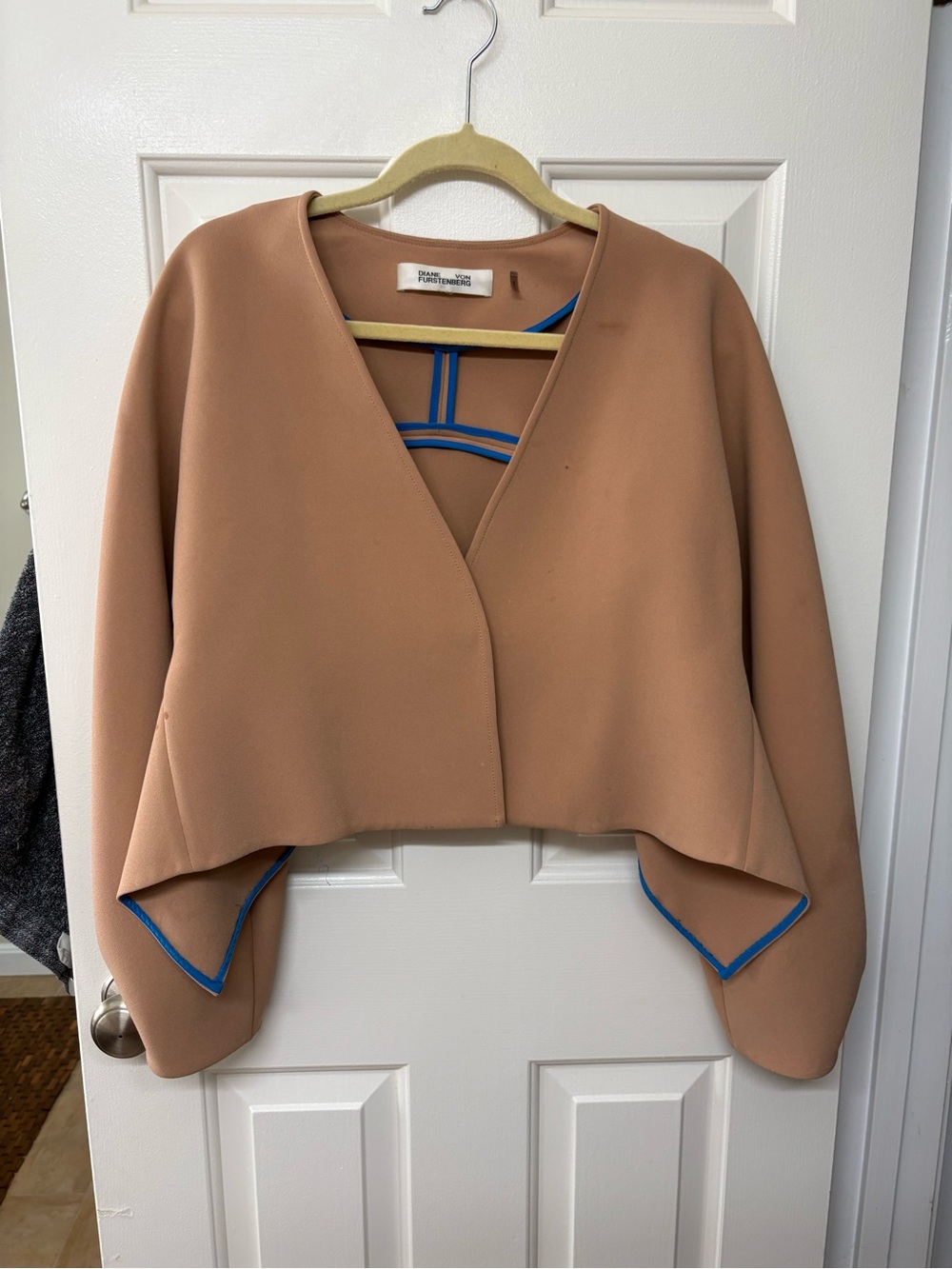 Diane Von Furstenberg pant suit.